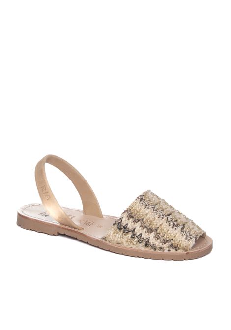 Multi flat sandal RIA MENORCA | 27062CAMEL-ANTEC/6482